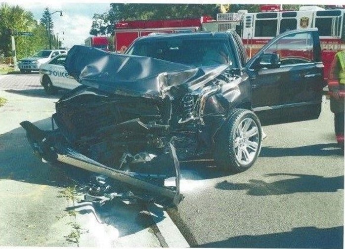 Florida Hospital had fairly serious accident that was fortunately without fatalities where an SUV T-boned one of our ambulances with a patient on board in an intersection.